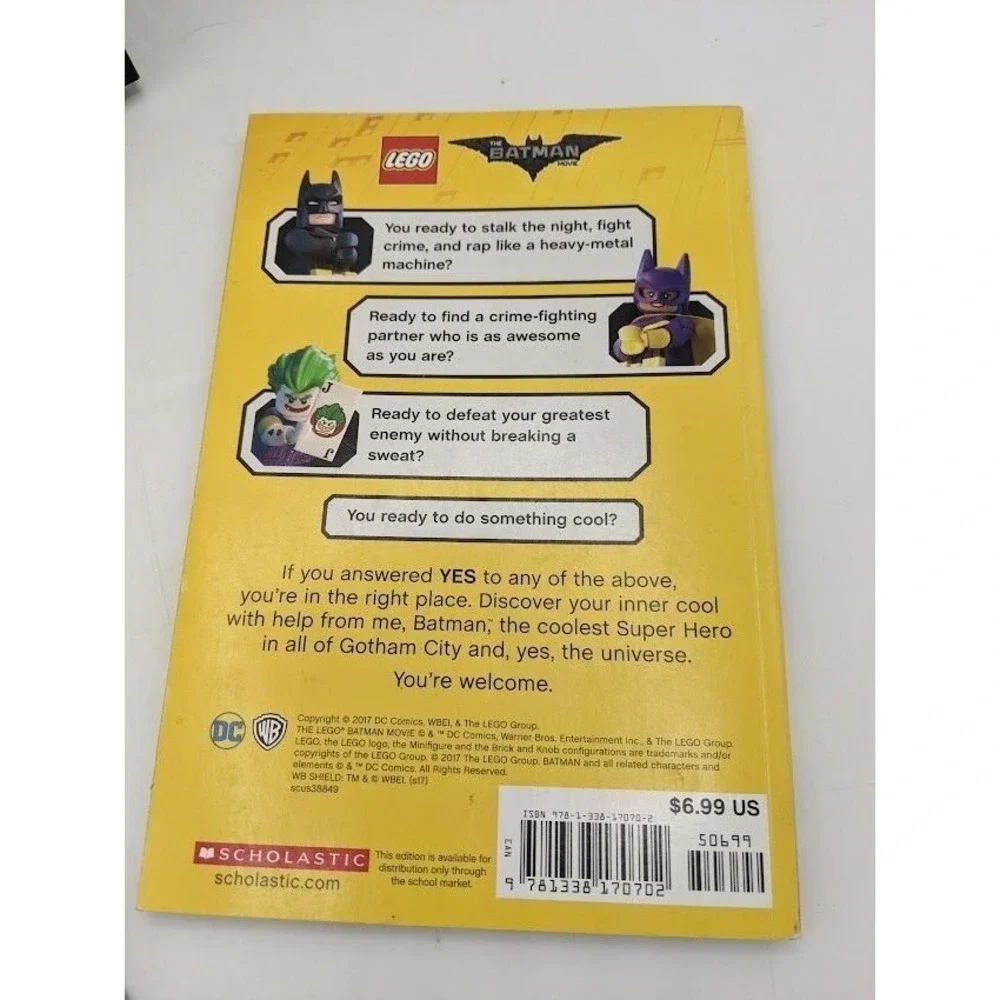 LEGO Batman Movie Lot Storage Case Yellow Handle Black‎ Minifigure sh089 Book